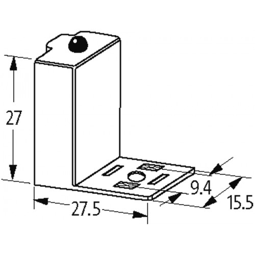3124832 VALVE PLUG SUPPRESSOR FORM CI - 9.4MM