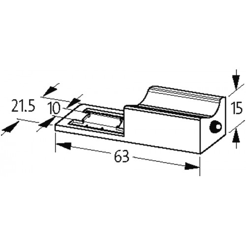 3124873 VALVE PLUG SUPPRESSOR FORM B - 10MM