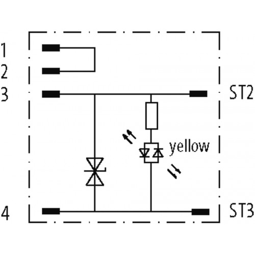367041 MSDD-AU7AB 1LED DIREKTANSCHL.F.M.-VENTIL