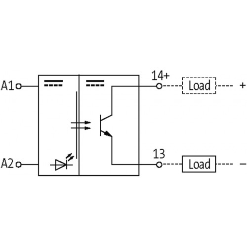 50040 AMMS 10-44/1 OPTO-COUPLER MODULE