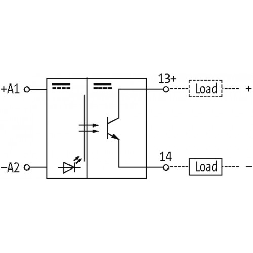 50041 AMMS 10-14/1 OPTO-COUPLER MODULE