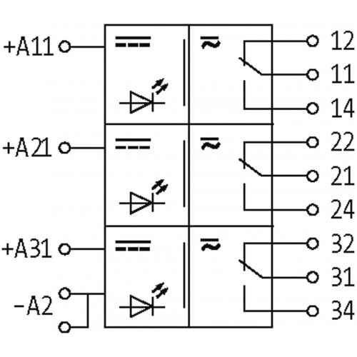 51403 RM-31/24V DC KL.BZ.N.EN OUTPUT RELAY