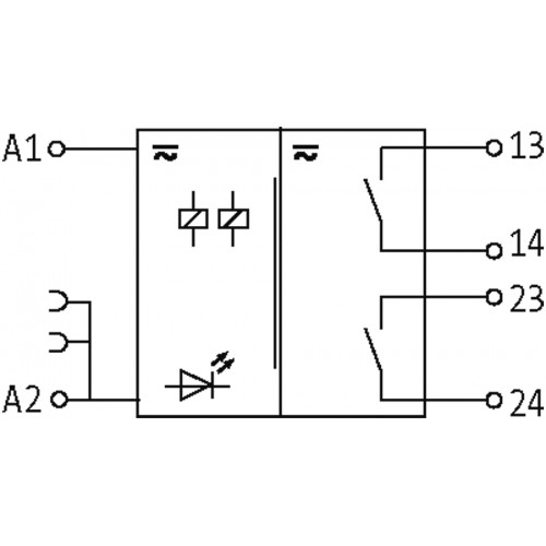 52106 MIRO 12.4 24V-2S OUTPUT RELAY
