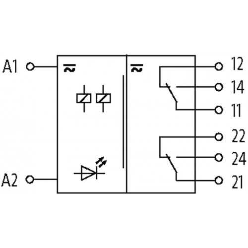 52130 MIRO 12.4 110V-2U OUTPUT RELAY