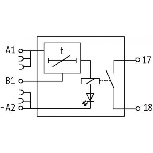 6652310 MIRO OFF-DELAY ZEITRELAY 24VDC-1S