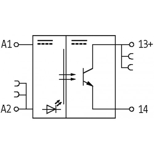 52521 MIRO TR 24VDC 24VDC 10A SK OPTO-COUPLER MODULE