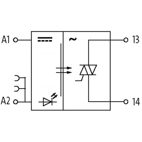 52571 MIRO 6.2 24VDC-250VAC/1A OPTO-COUPLER MODULE