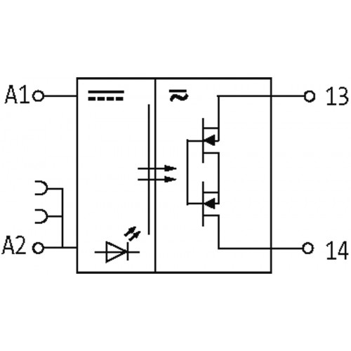 52572 MIRO 6.2 24VDC 250VAC/DC-1A OPTO-COUPLER MODULE