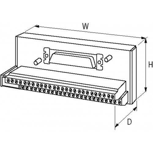 54041 SV-SUB D 15 .-KL FOR SIGNAL TRANSFER