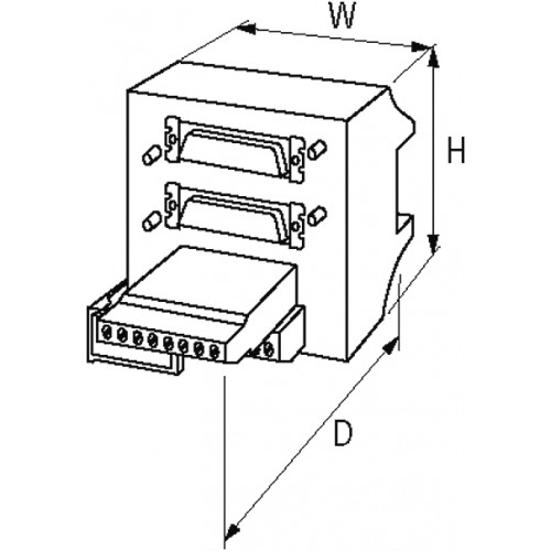 54164 SV-2 X SUB D 25ST-KL FOR SIGNAL TRANSFER