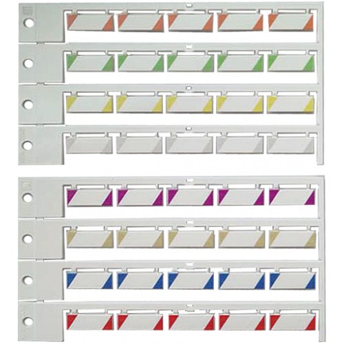 55377 LABEL PLATES (8 colours)