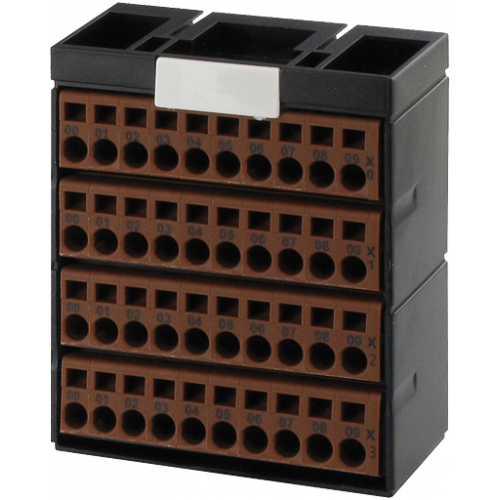 56077 CUBE20 POTENTIAL TERMINAL BLOCK 4xBROWN