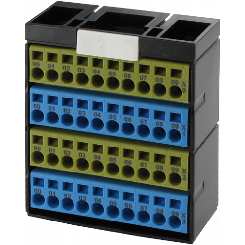 56080 POTENTIAL TERMINAL BLOCK YE BLUE YE BLUE
