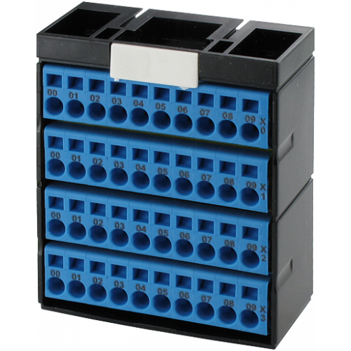 56085 CUBE20 POTENTIAL TERMINAL BLOCK 4xBLUE