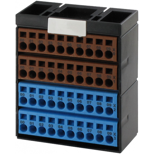 56109 POTENTIAL TERMINAL BLOCK BROWN BLUE