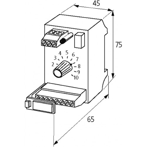 67552 MPOT POTENTIOMETER MODULE