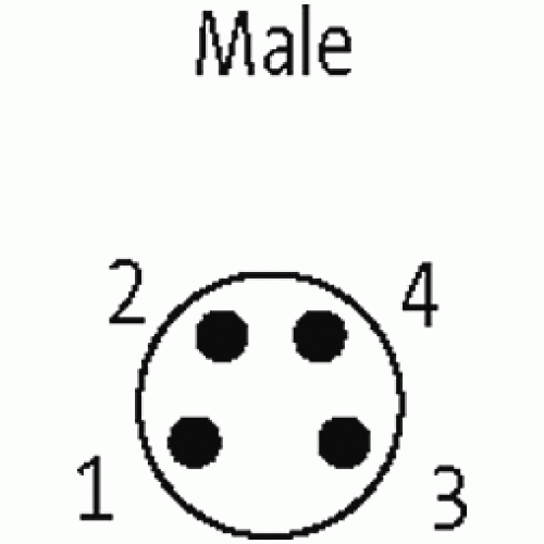 7999-08011-6340150 M8 male 0° A-cod. with cable