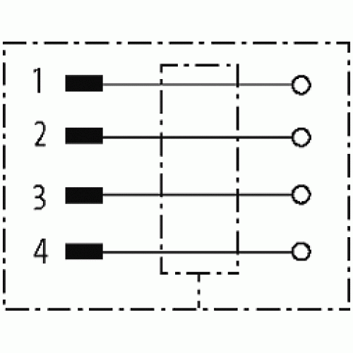 7000-08651-0000000 M8 MALE 0° SHIELDED WIREABLE SCREW TERM. 7000-08651-0000000 M8 MALE 0° SHIELDED WIREABLE SCREW TERM.