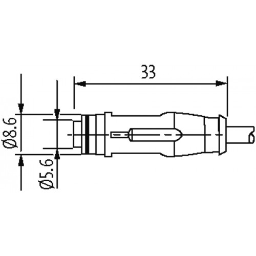 7000-08945-6950200 M8 female 0° SnapIn with cable 7000-08945-6950200 M8 female 0° SnapIn with cable