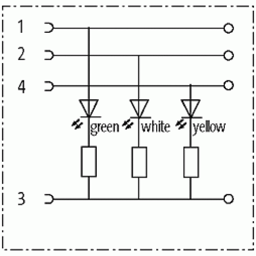 7356-12691-0000000 MOSA M12 female 90° 3LED field-wireable (IDC)