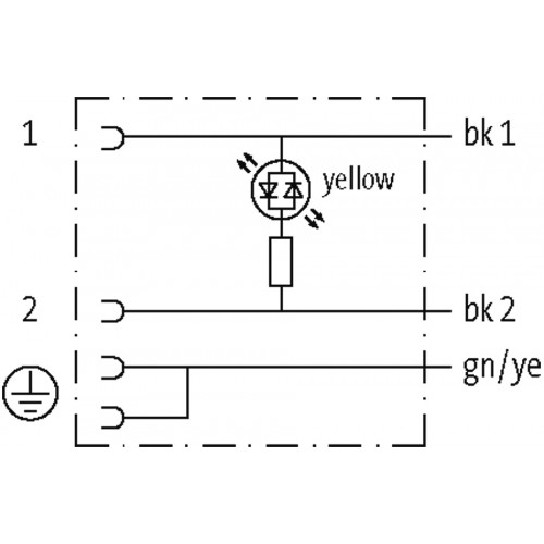 7010-80001-6361000 MSUD valve plug C-8mm with cable