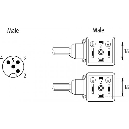 7072-42401-6360100 Y-Distributor M12 Xtreme / MSUD valve plug A-18mm
