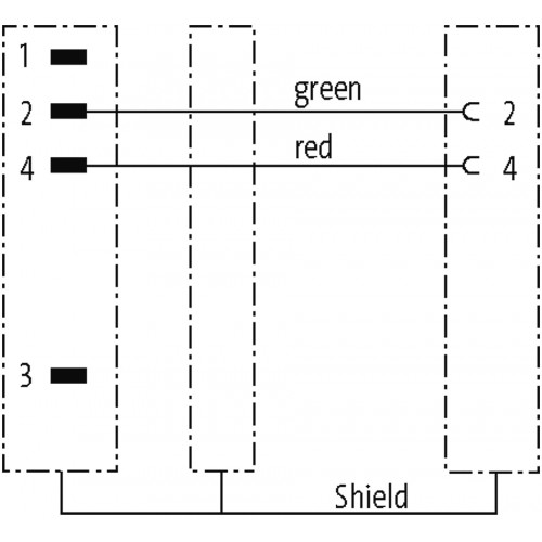 7000-44021-8500150 M12 male 90° / M12 female 90° B-cod. shielded 7000-44021-8500150 M12 male 90° / M12 female 90° B-cod. shielded