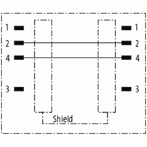 7000-44201-0000000 M12 ADAPTOR MALE B-CODED / M12 MALE B-CODED