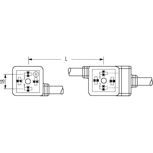 342480 MSUD DOUBLE VALVE PLUG FORM A 18MM