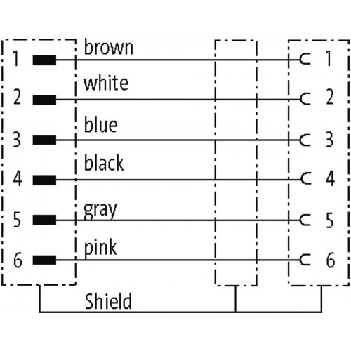 7000-87711-4930500 M8 male 0°/M8 female 0° shielded 7000-87711-4930500 M8 male 0°/M8 female 0° shielded