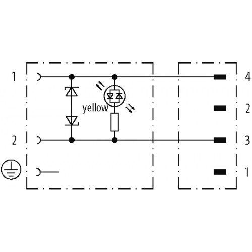 7000-88792-6330100 M8 male 0° A-cod. / MSUD valve plug BI-11mm 180°