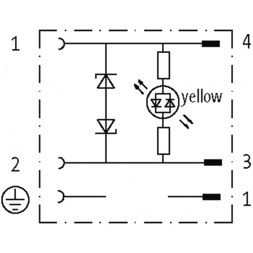 7000-88801-6130060 M8 male 90° A-cod. / MSUD valve plug BI-11mm