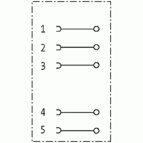 7000-99601-0000000 PUSH PULL POWER 5 POLE FIELD- WIREABLE 7000-99601-0000000 PUSH PULL POWER 5 POLE FIELD- WIREABLE
