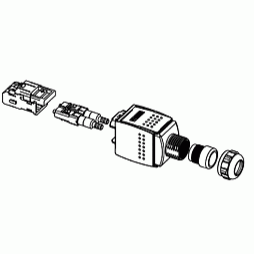 7000-99691-0000000 PUSHPULL SCRJ POF CONNECTOR