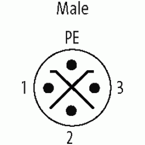 7000-P6391-0000000 M12 male 0° S-coded field-wireable 7000-P6391-0000000 M12 male 0° S-coded field-wireable
