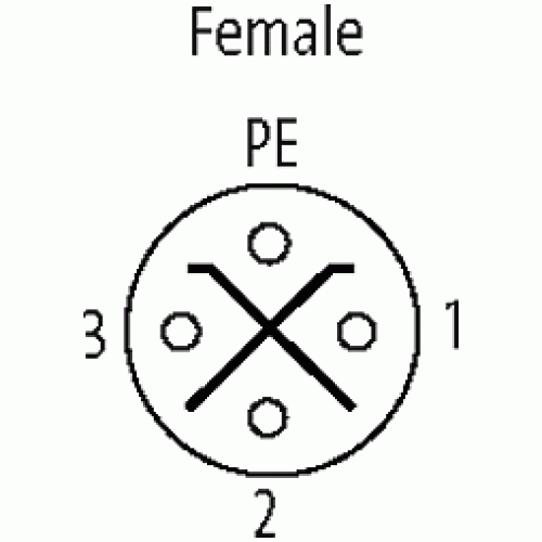 7000-P6411-0000000 M12 female 0° S-coded field-wireable 7000-P6411-0000000 M12 female 0° S-coded field-wireable