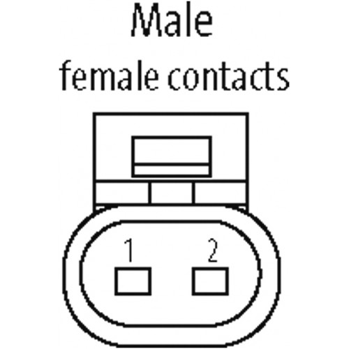 7072-73003-5120600 Valve plug SuperSeal female 2-pol. with cable