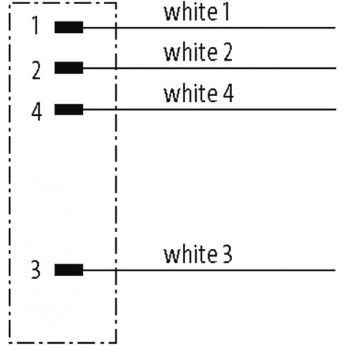 7080-12021-R030500 M12 male 0° with cable