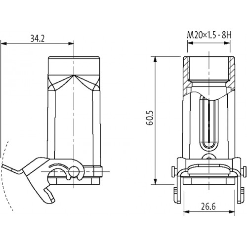 70MH-GKANL-B01B000 A3 Coupling h., IP65