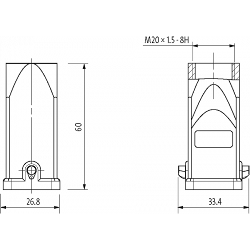 70MH-GTANL-A01B100 A3 Hood, IP67