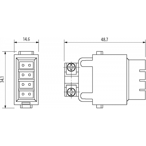 70MH-MAI1C-0000000 GBIT module - female, crimp t.