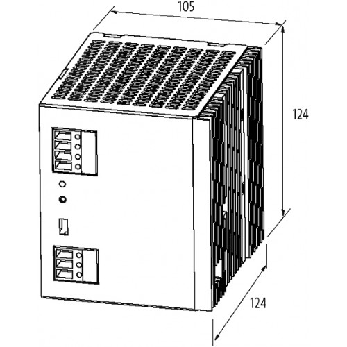 85137 ECO-RAIL-2 POWER SUPPLY 1-PHASE,