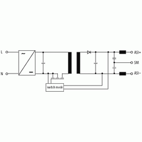 85424 MASI ASI POWER SUPPLY 1-PHASE,