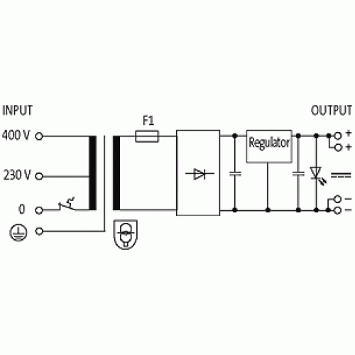 85635 NLS POWER SUPPLY 1/2-PHASE, LINEAR REGULATED