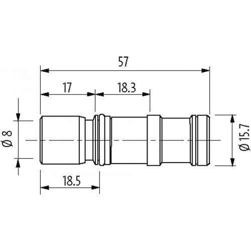 MVT1820-062406061 MODL. VARIO insert for fixed housing type B