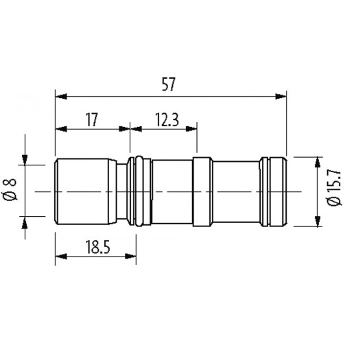 MVT1825-262406062 MODL. VARIO insert for coupling housing type B