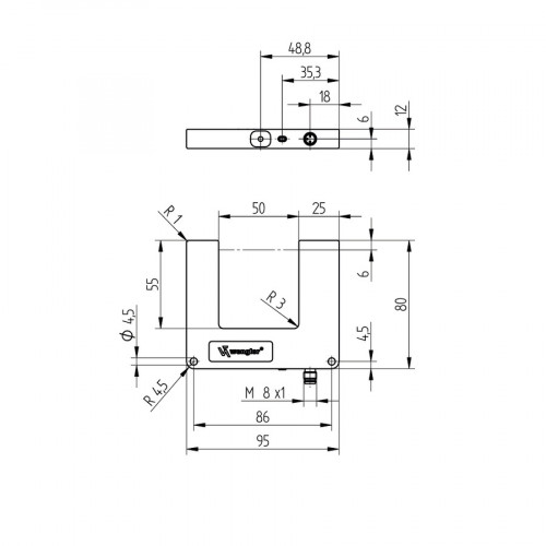YH05PCT8 Fork Sensor