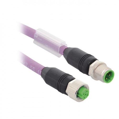 ZAV52R201 Connection Cable M12 × 1; 2-pin, B-coding