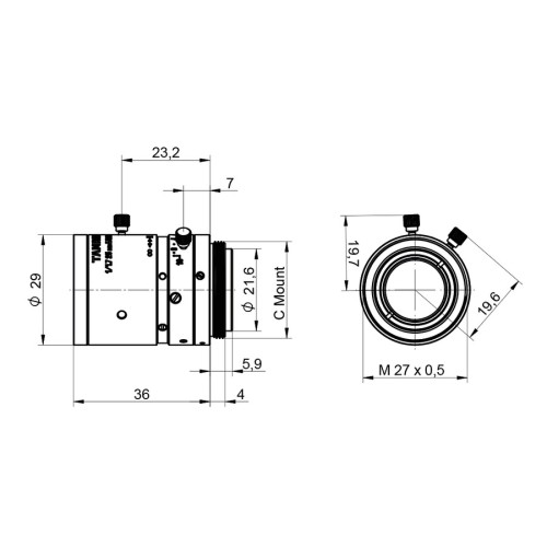ZVZG104 High-Resolution Lens for digital camera