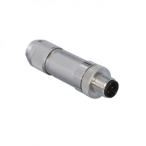ZAT51NN01 Connector Plug M12 × 1; 4-pin, D-coding